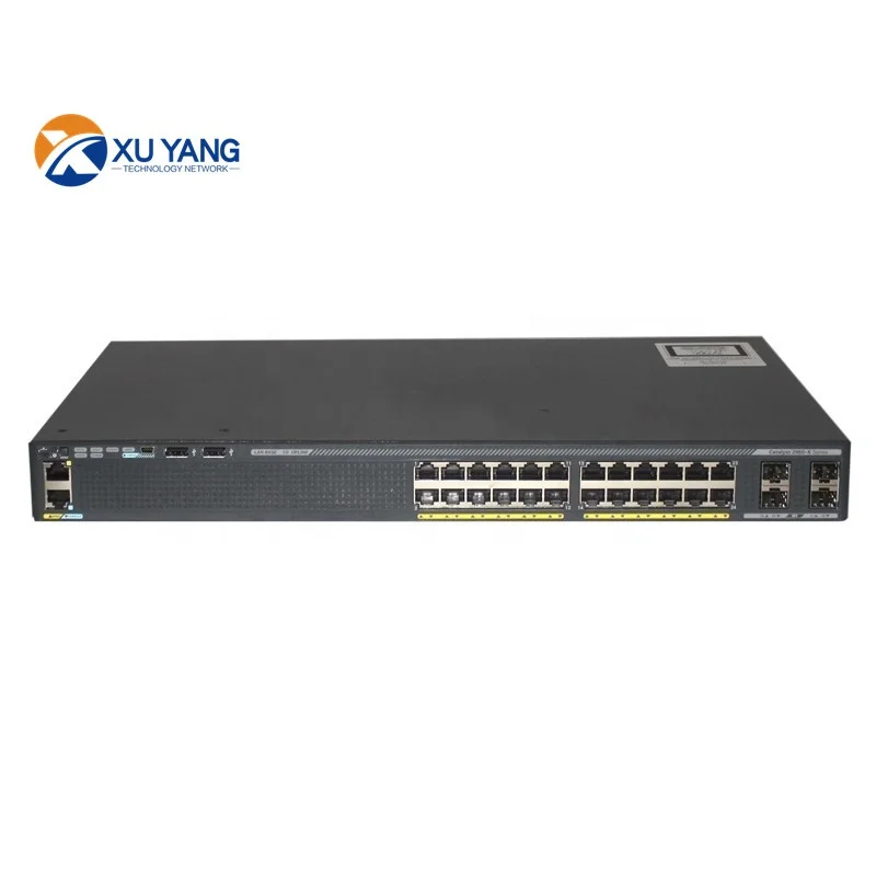 

WS-C2960XR-24PD-I Original Cat alyst 2960XR 24port PoE Gigabit Ethernet SFP IP Lite switch