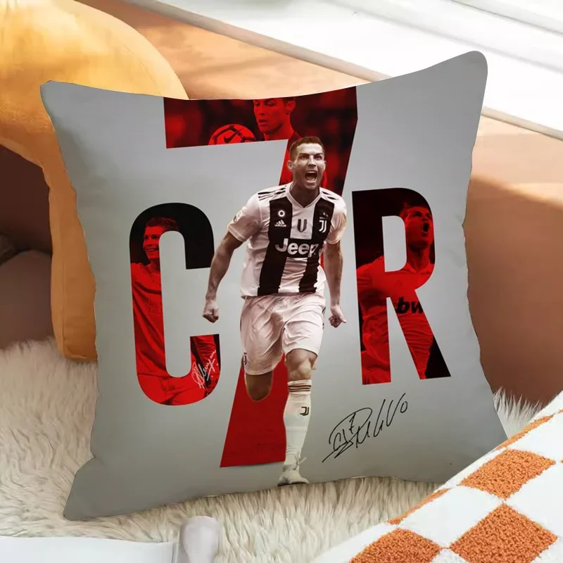 Fundas de almohada decorativas CR7 Fundas de cojines para sofá Fundas de almohada Fundas de almohada 50x50 Funda de almohada 40x40 Cojines decorativos Decoración de coche