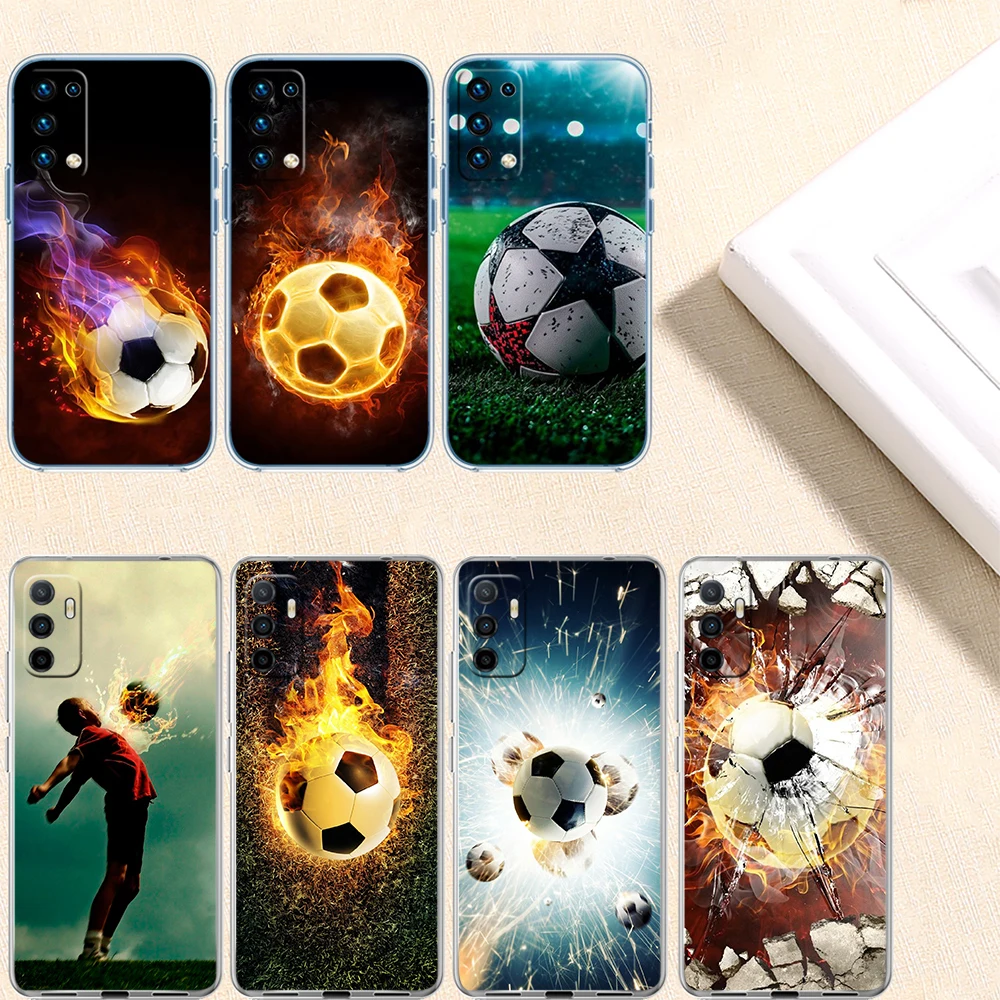 Sleek Football Soccer-Themed Phone Case