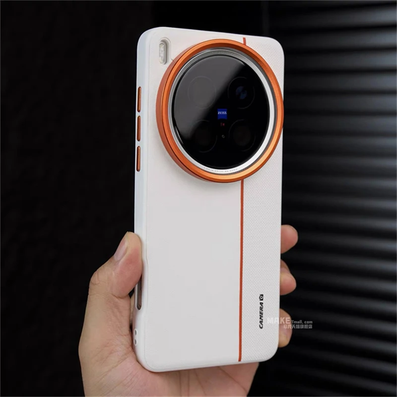 Luxury PU Silicone Leather Phone Back Cover - Simple Shockproof Bumper Case