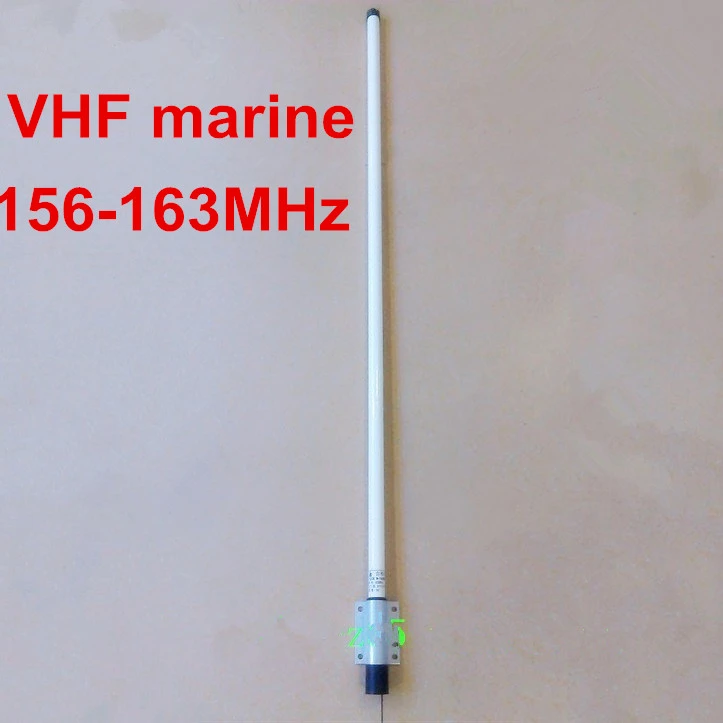Vhf Marine Fiberglass Antenna 156163m Sea Ship Fishing Boat Frp Whip