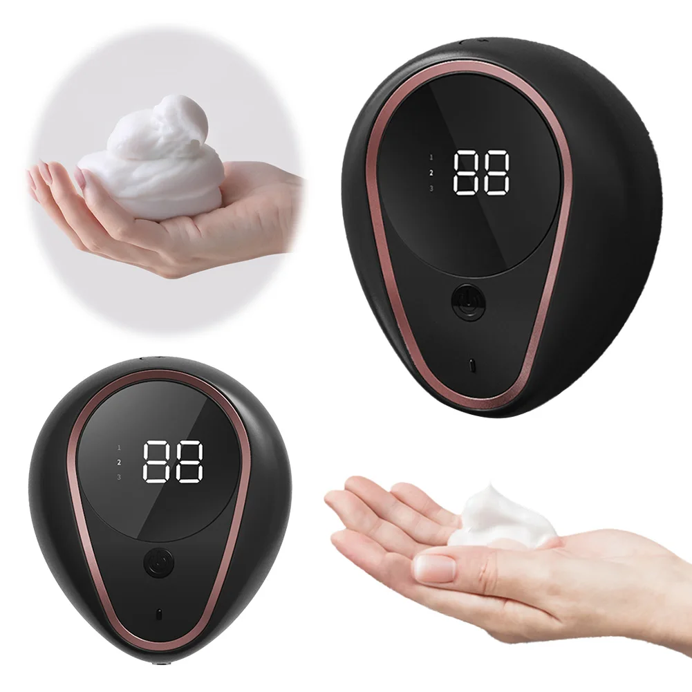 Automatic Wall Mount Rechargeable Foam Device 3 Gear Adjustable Washing Hand Machine Infrared Sensor for Bathroom Kitchen Office