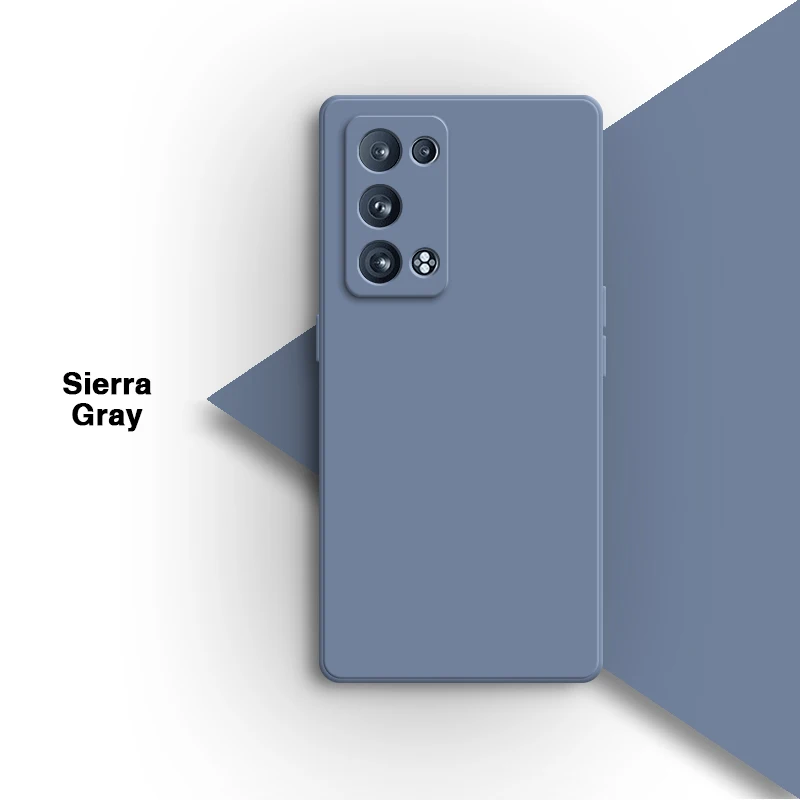 Premium Liquid Silicone Soft Phone Back Cover - Pure Color Design
