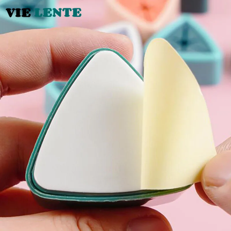 1pcs No-punch Towel Rack Bathroom Storage Hooks Kitchen Rag Plug Hanging Rack Hand Towel Dish Shelf Triangle Couple