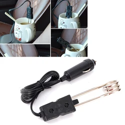 Car Immersion Car Immersion Heater Bakelite Black Water Convenient Cup Delicate Element Kettle Exquisite Mug Parts