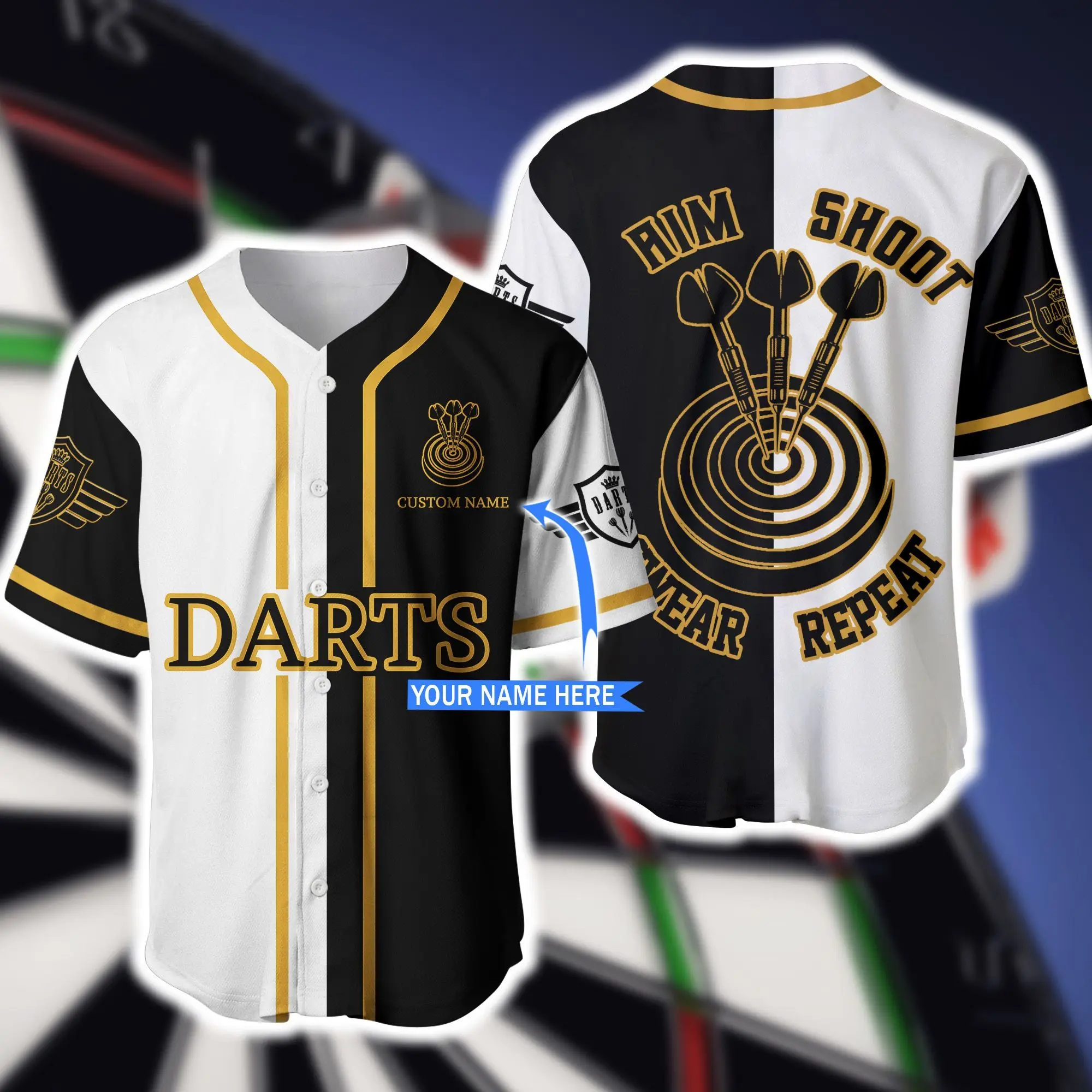 Tessffel NewFashion Sports Darts Beer Club Game Tattoo Harajuku Men/Women 3DPrint Summer Casual Unisex Funny Baseball Shirts A1 short sleeve shirts & tops