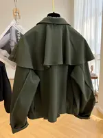 Mode coréenne manteau décontracté Capes veste femmes Dongdaemun 2025 manteaux courts femme vestes lourdes tendance hiver Cardigan hauts nouveau 6