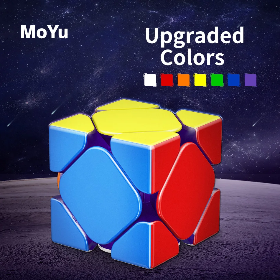 

Moyu Weilong Skewb Maglev Magnetic Magic Speed Cube Professional Fidget Toys Moyu RS M Skewb Maglev Cubo Magico Puzzle