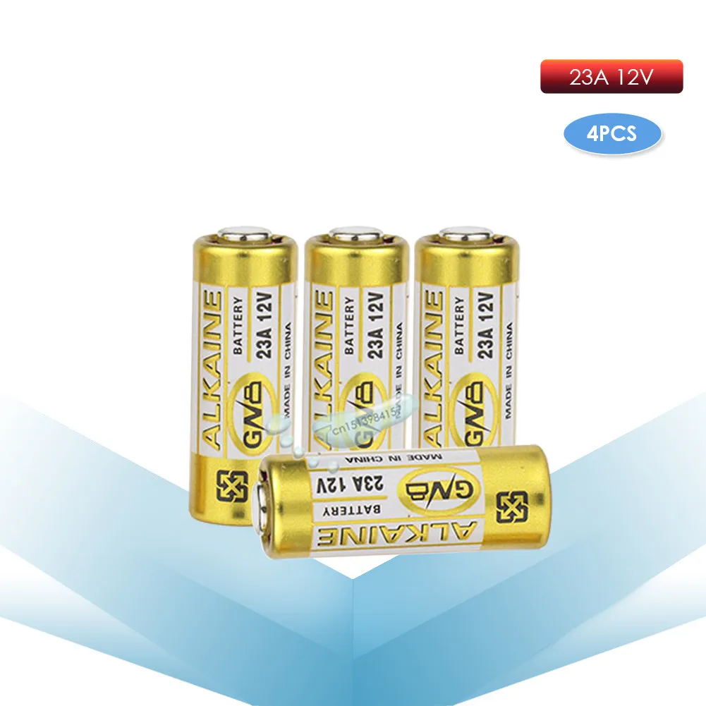 Kpay 4 Pz/Lotto Piccola Batteria 23A 12V 21/23 A23 E23A Mn21 Ms21 V23Ga L1028 Batteria Alcalina A Secco