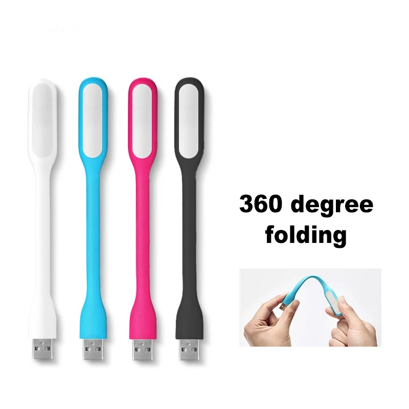 Wall Lamp Convenient USB LED table lamp Night light desk light Charge Creativity 360 fold for bedroom study illumination