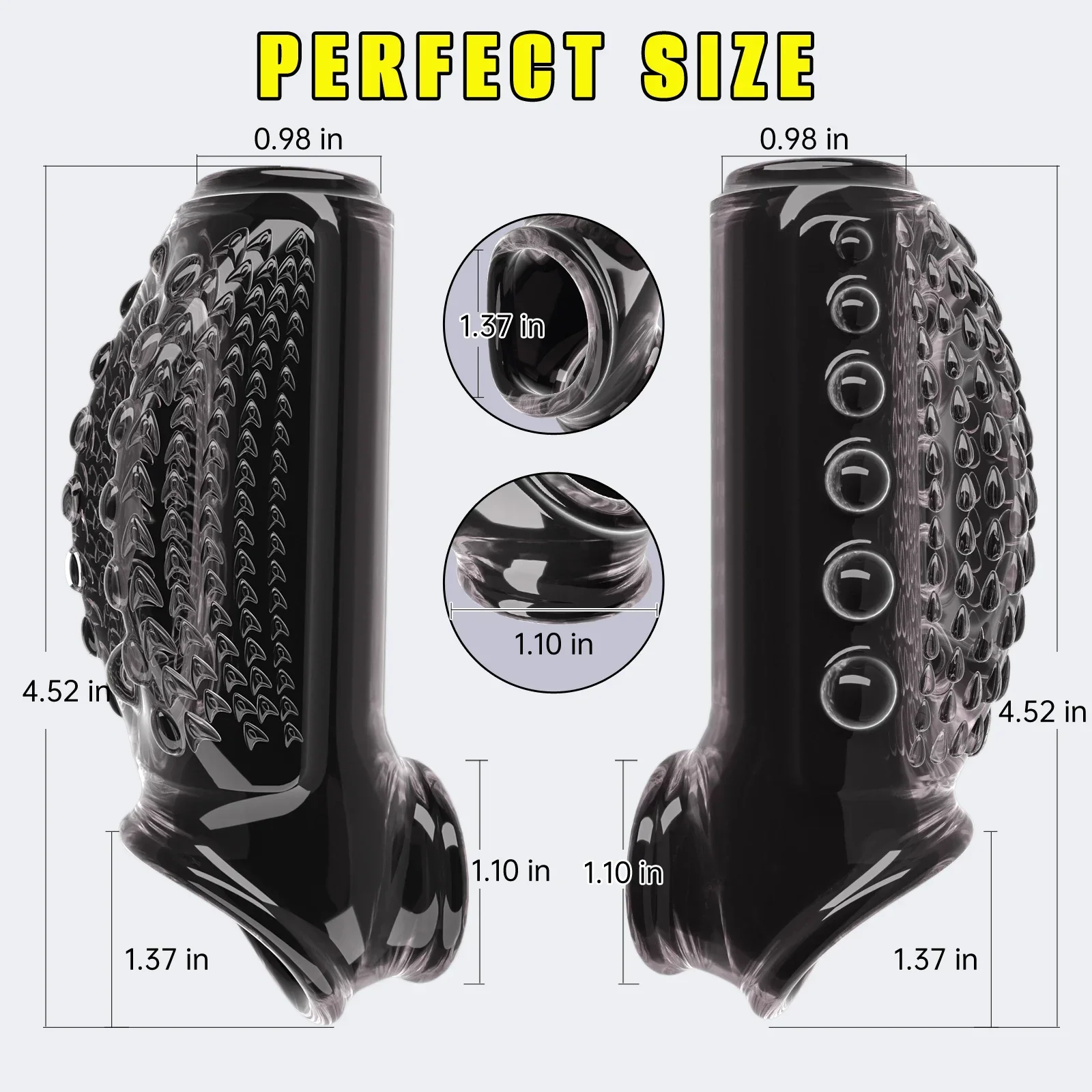 Penis Rings For Men Penis Enlargement Delay Ejaculation Stronger Erection penis ring Sex Toys For Couples