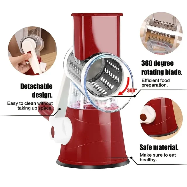 Manual Vegetable Cutter & Slicer 4