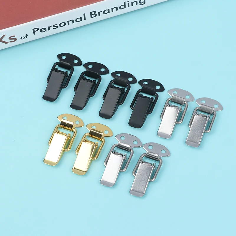 2PCS Snap Lock Toggle Latches Spring Loaded Clamp Clip Case Box Latch Catch Toggle Tension Lock Lever Clasp Closures Crate