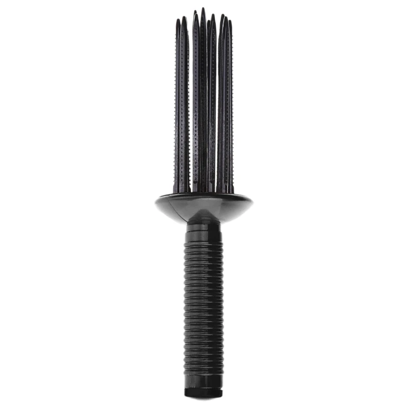 

17 Teeth Round Combs Hair Brush,Small Anti‑slip Curling Wand,Curly Hair Styler Tool,Professional Hairstyling Tools