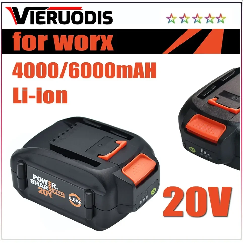 

For worx brand new genuine WA3578 - PowerShare 20V 6.0AH lithium-ion large-capacity battery