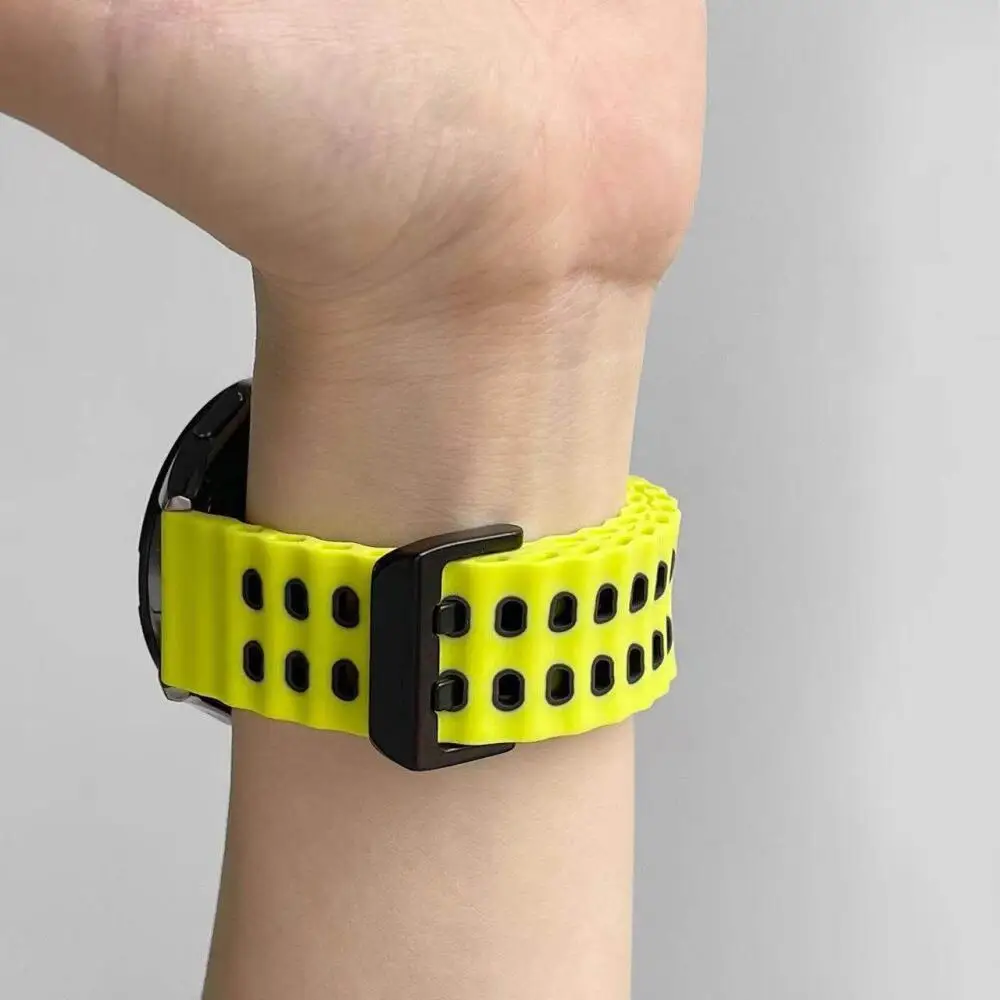 Silicone Sports Strap - 22mm Premium Band