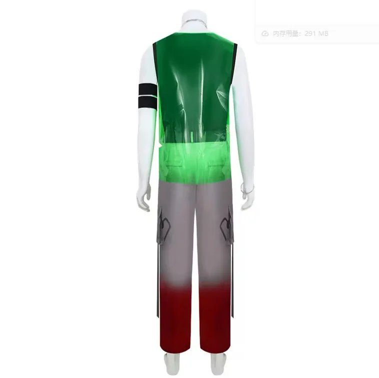 Sci-Fi Military Uniform Cosplay Costume for Men