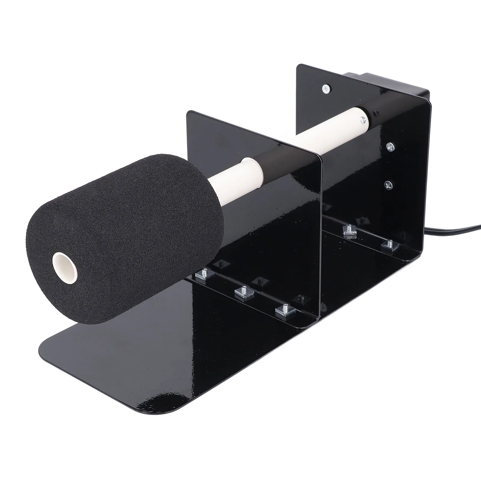Cup Turner Kit Single Shaft with Stand 2 Sponges Metal Structure Rotating Machine for DIY Epoxy Crafts cup turner kit