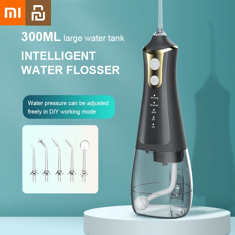 Xiaomi-Dental-Irrigator-Floss-DIY-Mode-5-Jets-Water-Flosser-Pick-Mouth ...