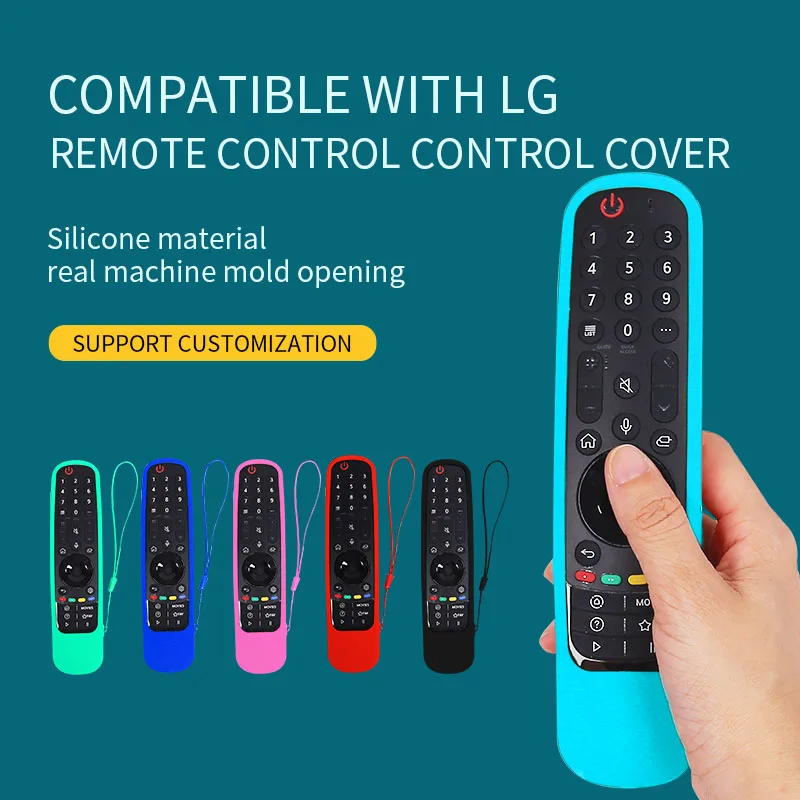 Silicone Remote Controller Covers silicone remote case silicone remote sleeve silicone remote cover silicone case protector remote controller cover For LG Smart TV AN-MR21GC AN-MR21GA AN-MR21N
