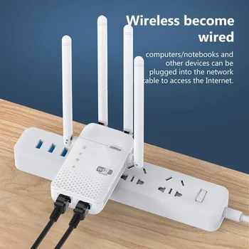 📶 IslandTrendz Boost: 300Mbps High-Power Wi-Fi Extender