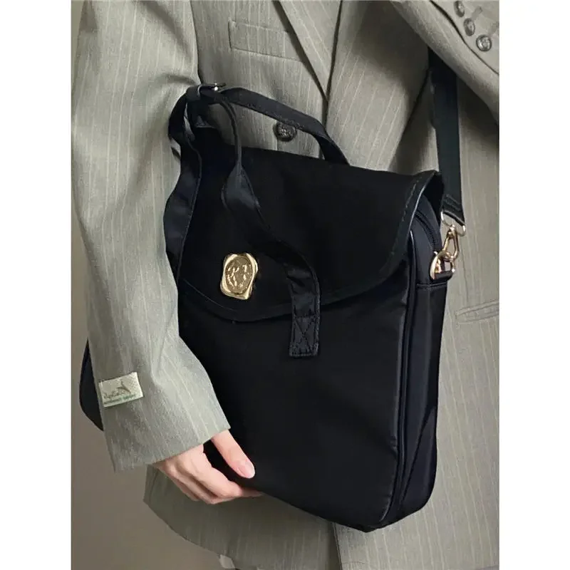 Handbags Large Capacity New Crossbody Notebook Bag Simple Casual Casual Business for Women Preppy Style Office Personality Bag
