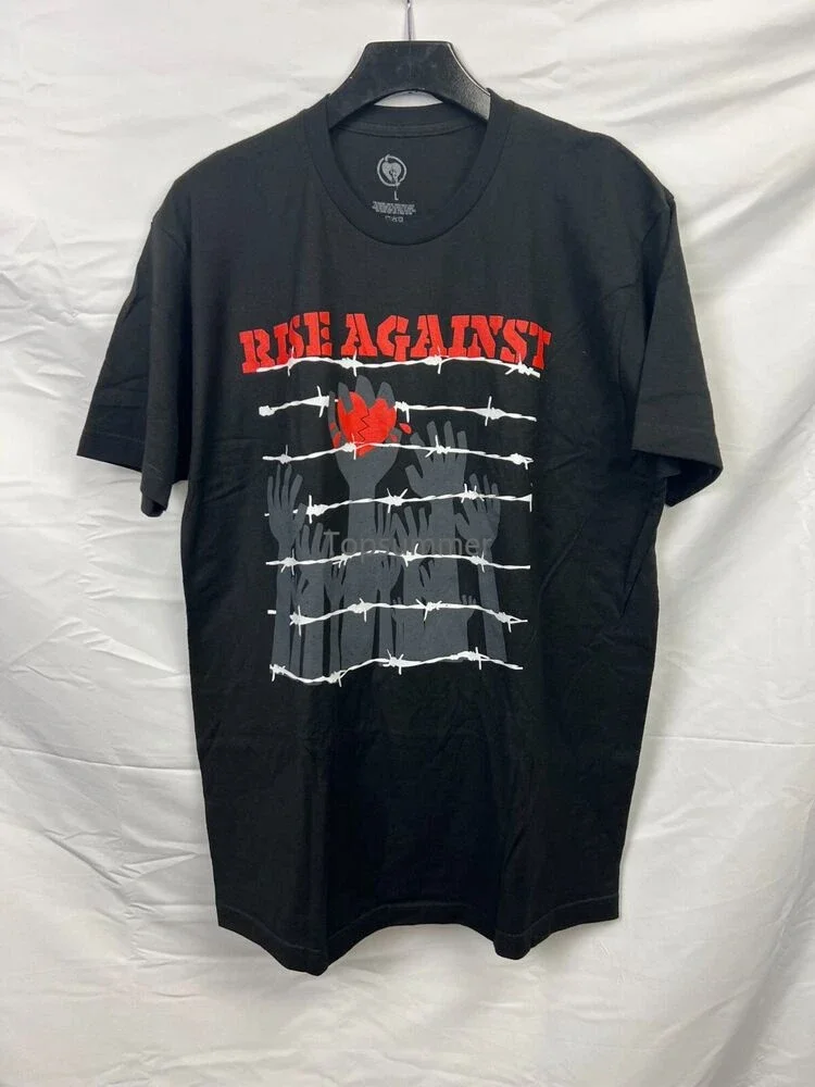 

Rise Against Wolves Mens Tshirt Tee Large L Tour Concert Rock Band