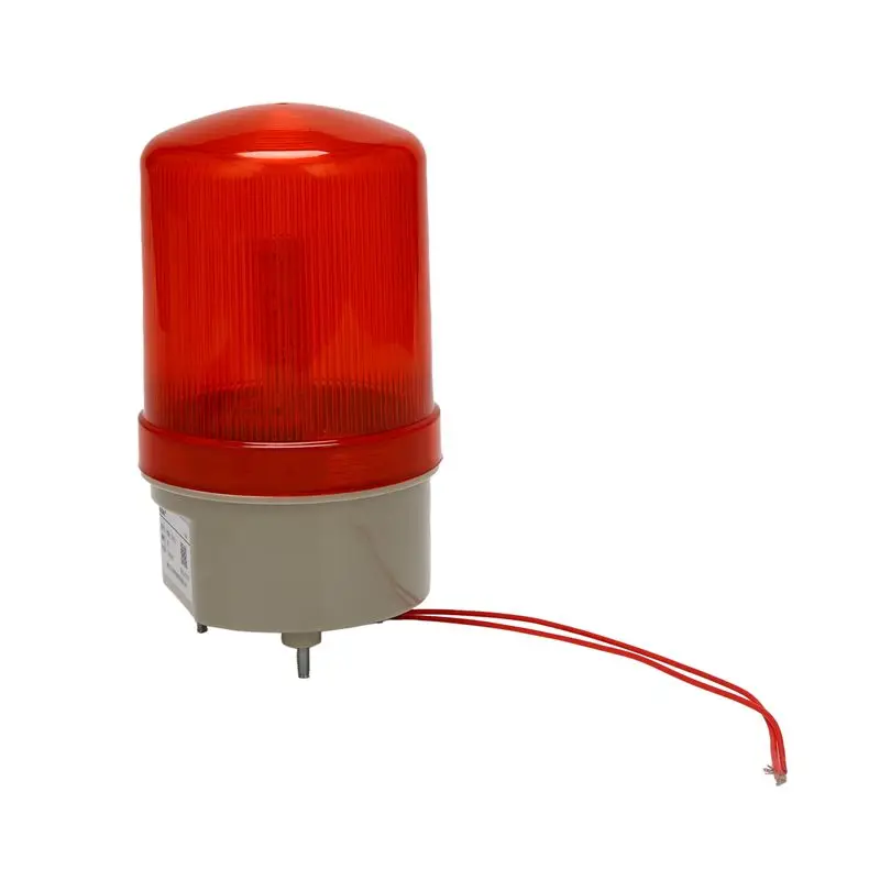 3X 산업용 점멸음 경보등, BEM-1101J 220V 빨간색 LED 경고등 음향광학 경보 시스템