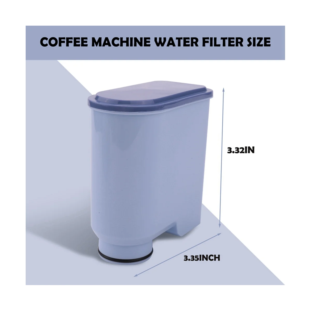 3pcs Kicserélés Kávé gépi vize Szűrődik számára philips saeco aquaclean Szűrő descaling CA6903/10/00/01/22/47 CMF009