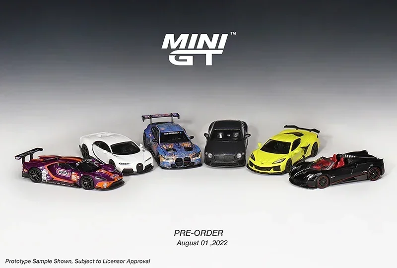 MINIGT 1/64 Nissan Skyline GT-R (R34) V-Spec II Alloy Car Model