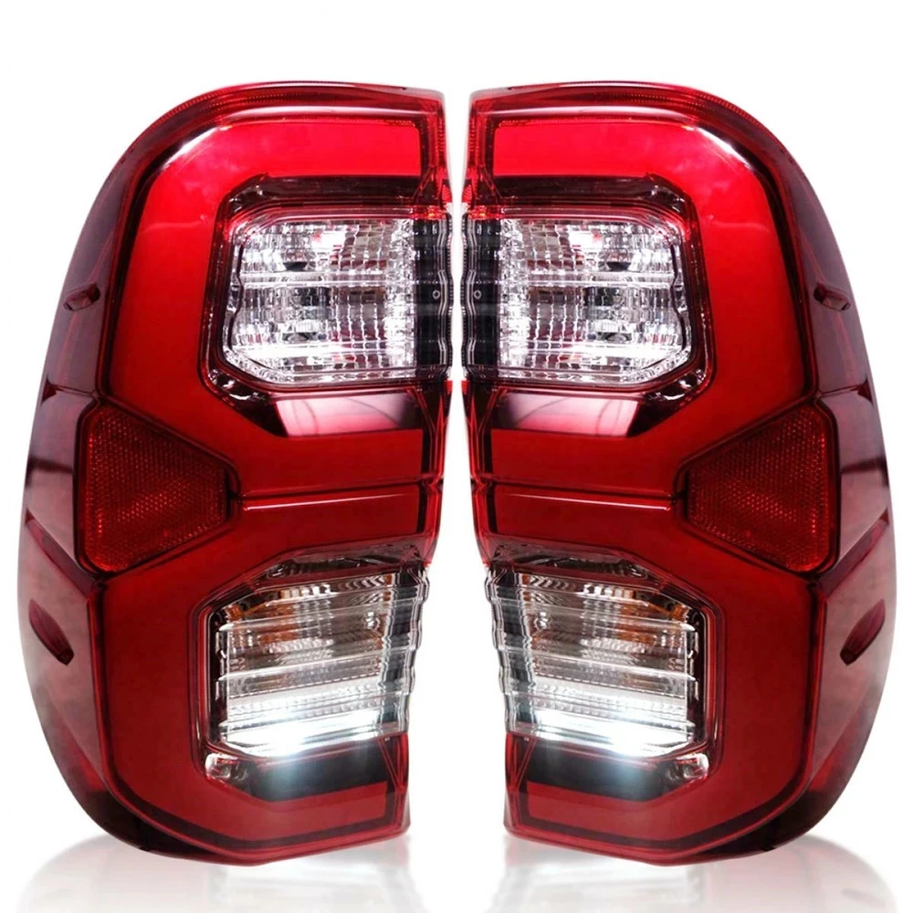 

Car Styling For Toyota Hilux Revo 2016-2019 LED Tail Lamp LED TailLight DRL Brake Reverse auto Accessories