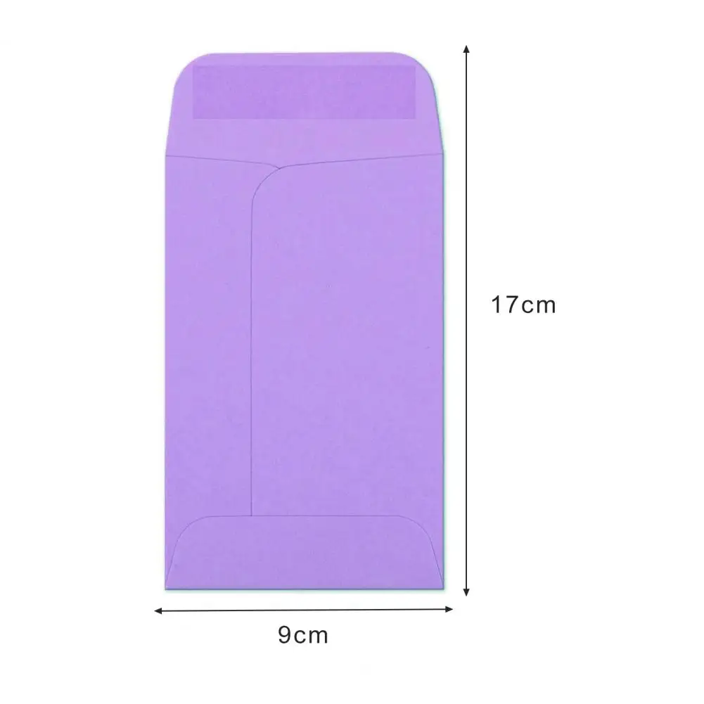 50Pcs Cash Envelopes Money Container DIY Coin Storage Envelopes Cash Bags Kraft Paper Envelopes Window Envelopes Mailing Envelopes Mini Envelopes