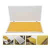 New Type of Hand Pressed Nest Base Machine with No Release Agent Silicone Mold, Bee Pure Beeswax in Metal Backboard 1