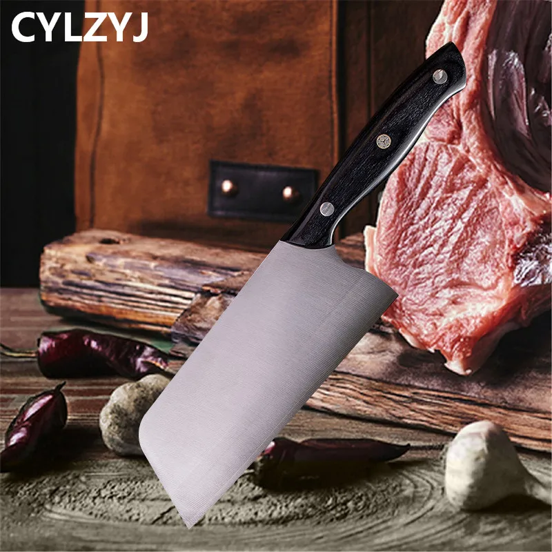 

Women's blade kitchen knife, household kitchen knife, chef specific sharp meat knife, stainless steel slicing gyuto knife tools