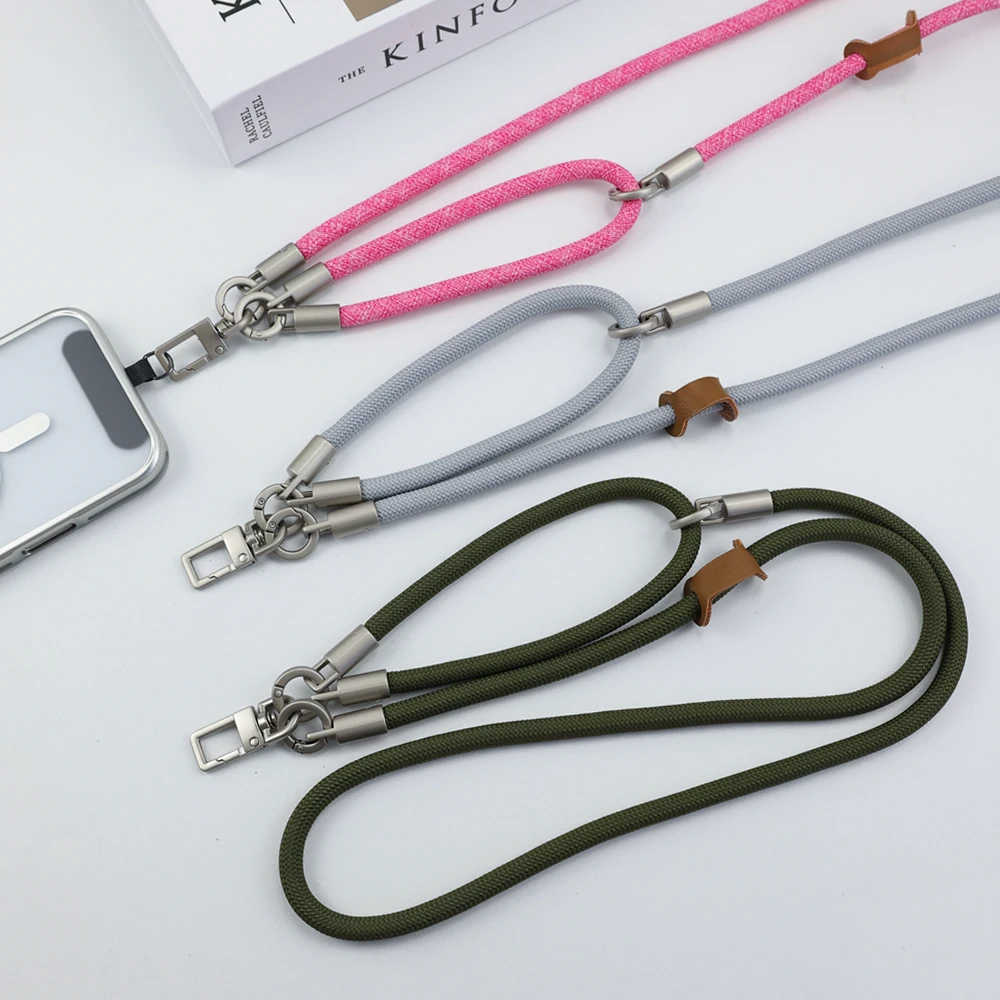 Universal Outdoor Durable 8mm Anti-Lost Mobile Phone Lanyard