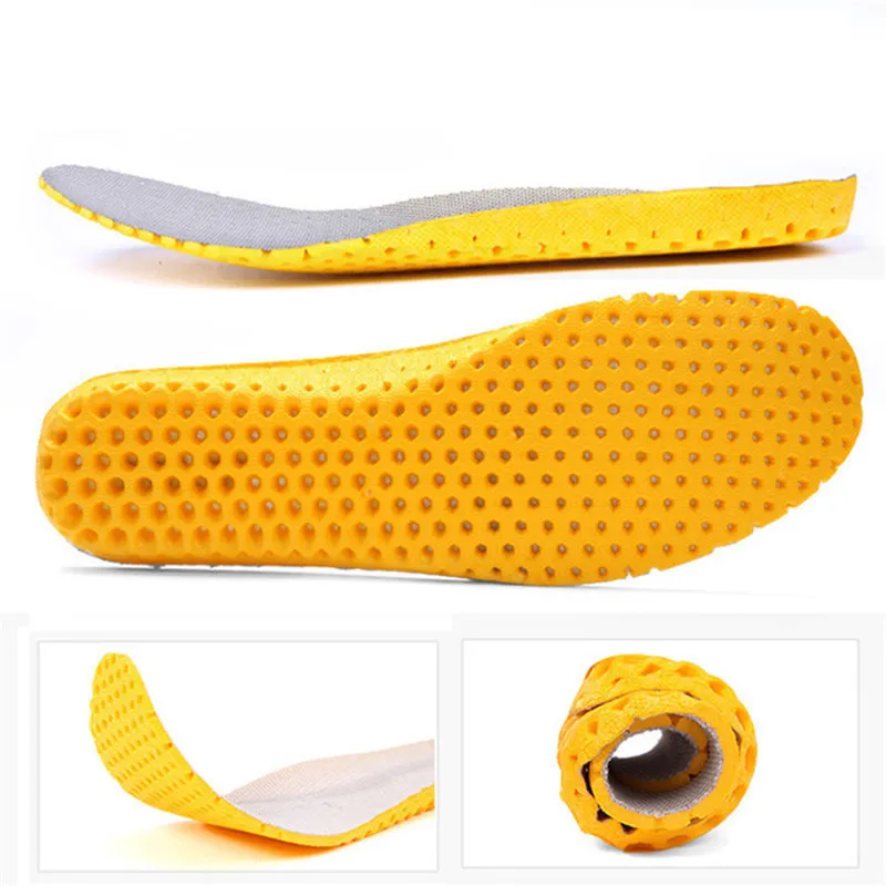 

1pair Orthopedic Insoles Memory Foam Sport Support Inserts for Woman Men Shoes Feet Soles Pad Mesh Breathable Running Cushion