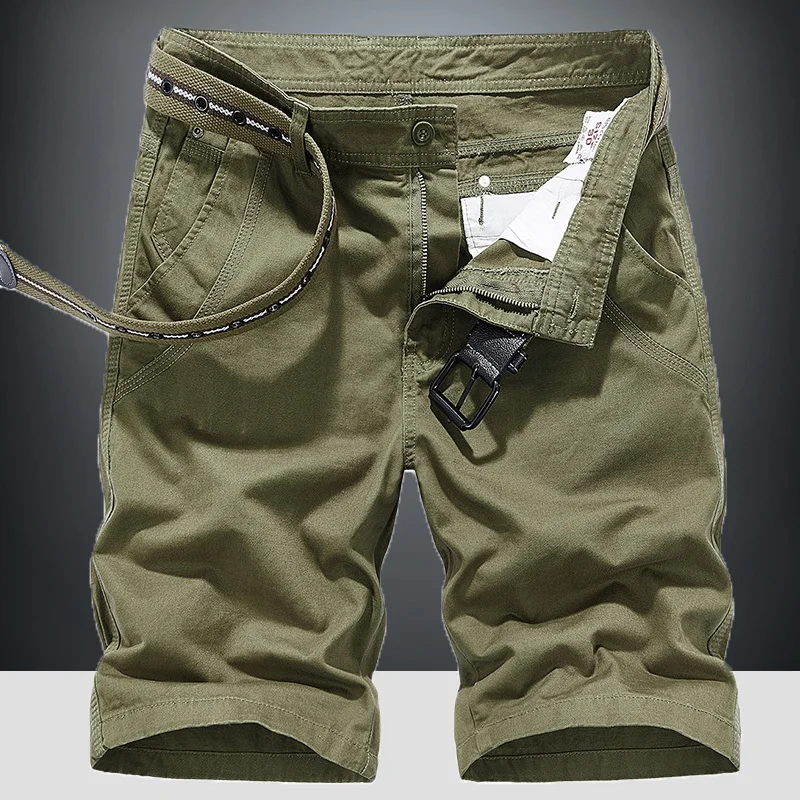 2022 New Cargo Shorts Men Casual Military Shorts Pants Multi Pocket ...