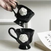 Black Tie Bloom Mug