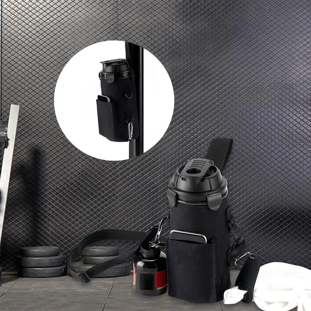 Borsa Magnetica Gym Per Bottiglie D'Acqua - Porta Oggetti Con Magnet - Foto 3