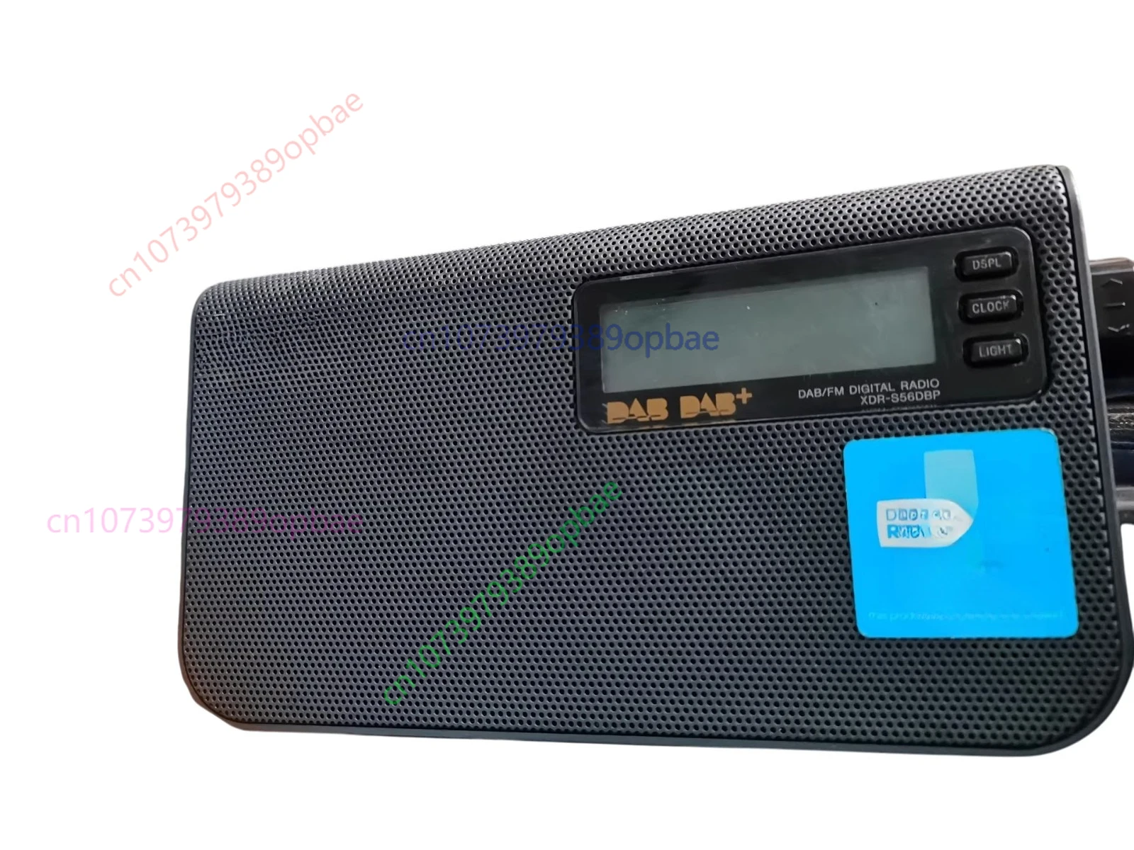  라이트 앤 컴팩트 DAB 휴대용 라디오 -블랙 -XDR-S56DBP용