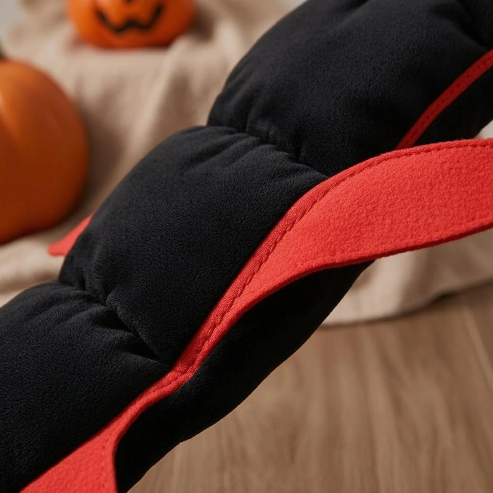 곤충 모양 고양이 의상, 부드러운 패딩 고양이 의상, 악마 망토, 할로윈 테마 애완동물 의류, 야외 촬영 소품