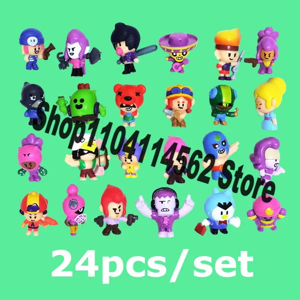 Cartoon Mini Anime Figures Accessories Fashion Original Decoration Star-Heroes Model Dolls Christmas Gifts Collectible