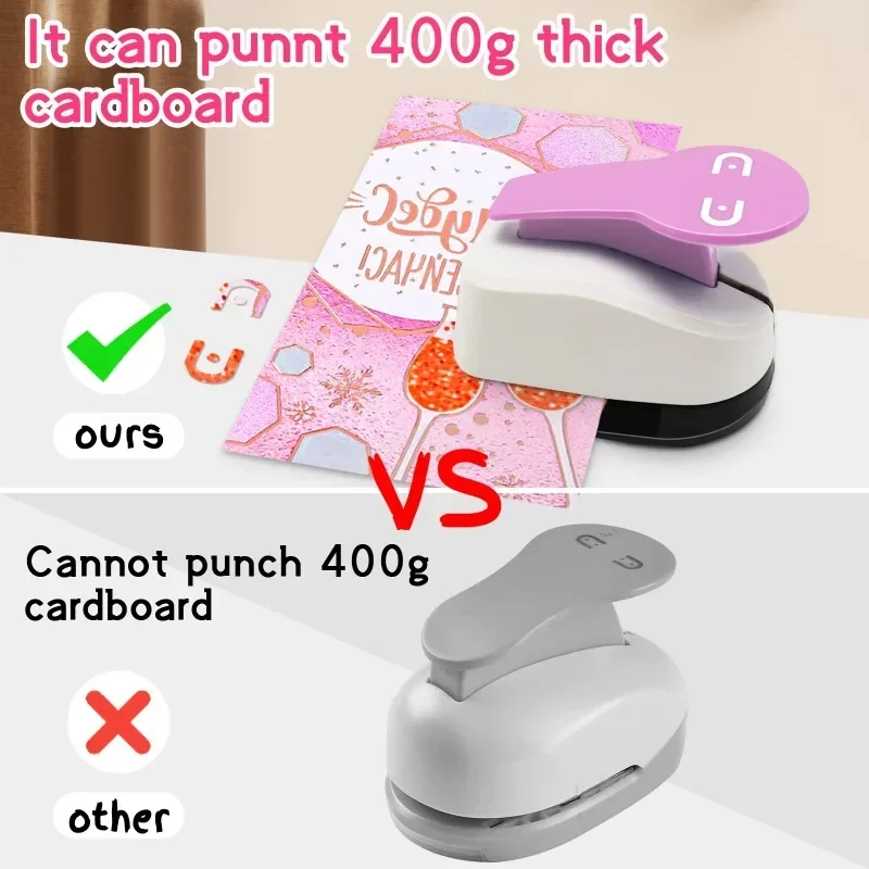 Hole Punching Tools Earring Punching Machine Sturdy Earring Card Hole Punch Portable Perforator Metal Scrapbook DIY