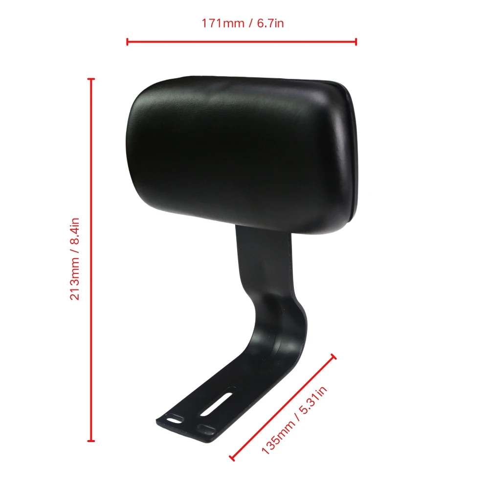 Durable Motorbike Bicycle Rear Seat Cushioned Backrest Support
