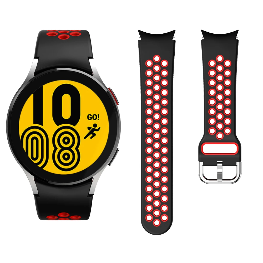 

Ремешок силиконовый для Samsung Galaxy Watch 6 44 мм 40 мм/5/Pro 45 мм/4