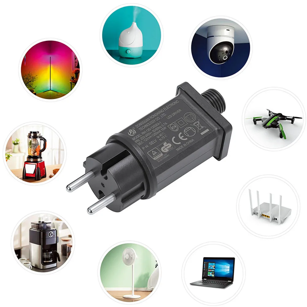 12V Power Supply Converter IP44 Waterproof Transformer 1000mA/1250mA/1500mA US/EU/AU/UK Plug Replace Yard Inflatable LED Adapter power adapter voltage converter power transformer