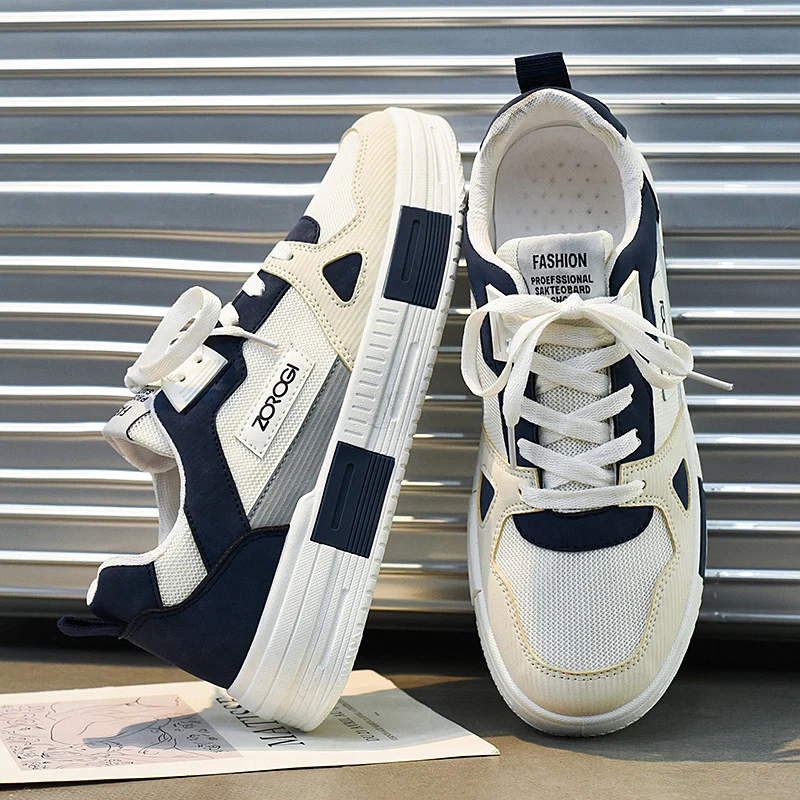 

Мужские Классические летние кроссовки, удобная дышащая обувь на плоской подошве, обувь для скейтборда, спортивная обувь для улицы