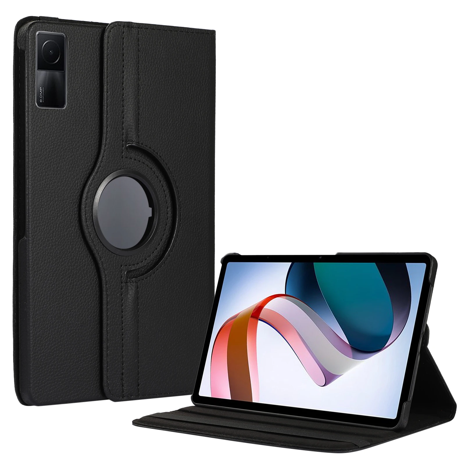360 Degree Rotating PU Leather Tablet Protective Case with Folio Flip Stand Holder