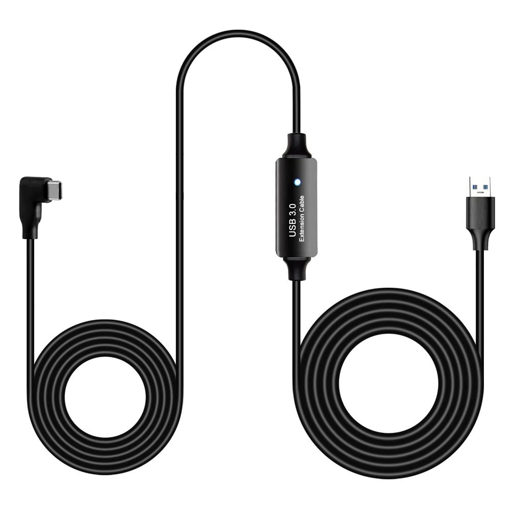 VR Data Cable, Type A to Type C Vr Data Extension Cable for Oculus Quest Headsets and Gaming Computers(8M)