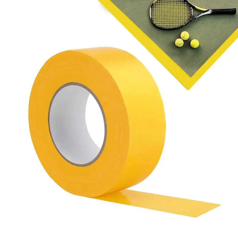 

Sports Marking Tape Outdoor Court Marker Sports Floor Lines Marking Tape Multifunctional Visible Sports Floor Tape For Tennis